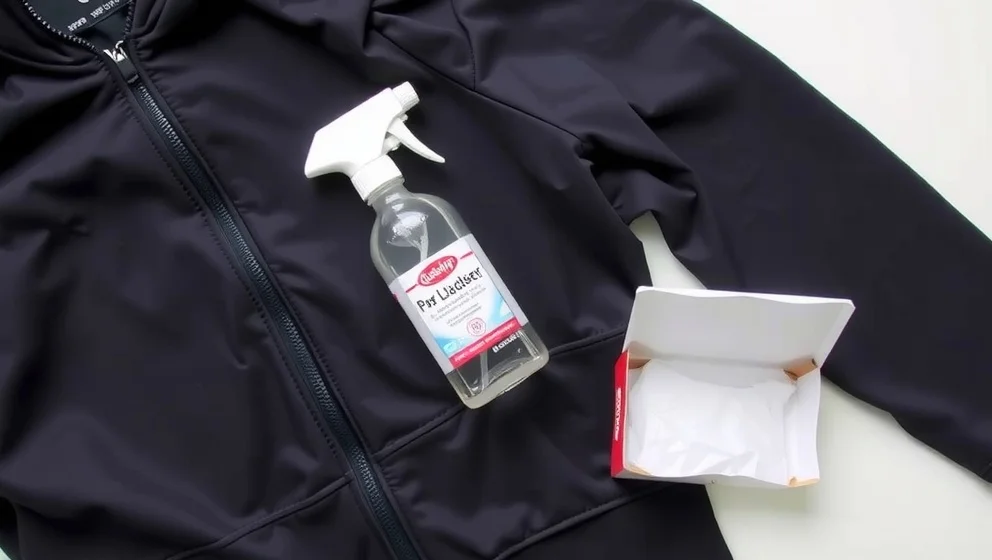 Få bort svettlukt från jacka utan tvätt