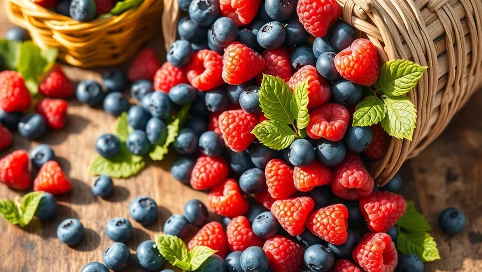 Hallon och blåbär blogg för fruktodlare