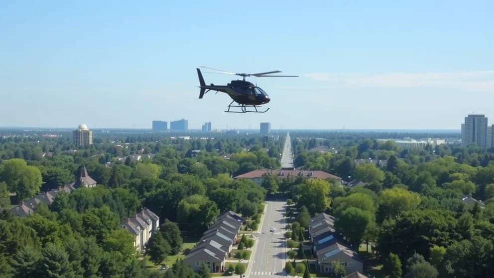 Helikopter Upplands Väsby idag
