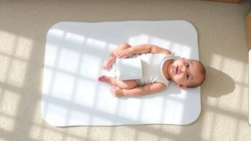 När kan bebis ligga på mage